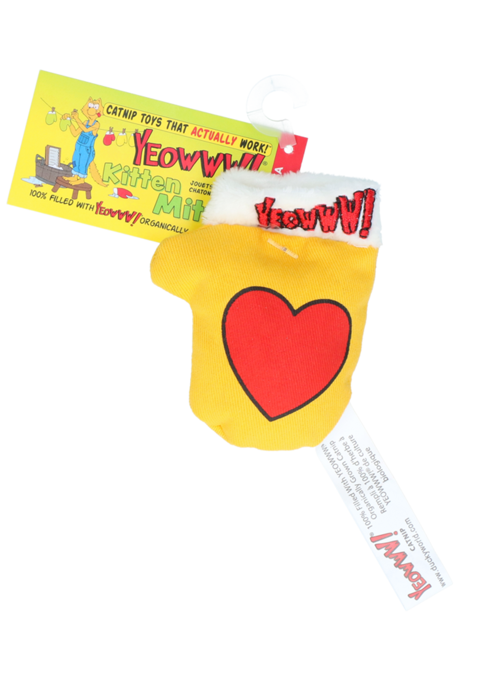 Yeowww! Yeowww! Kitten Mitten Geel