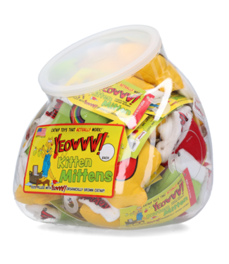 Yeowww! Yeowww! Jug with 30 Kitten Mittens