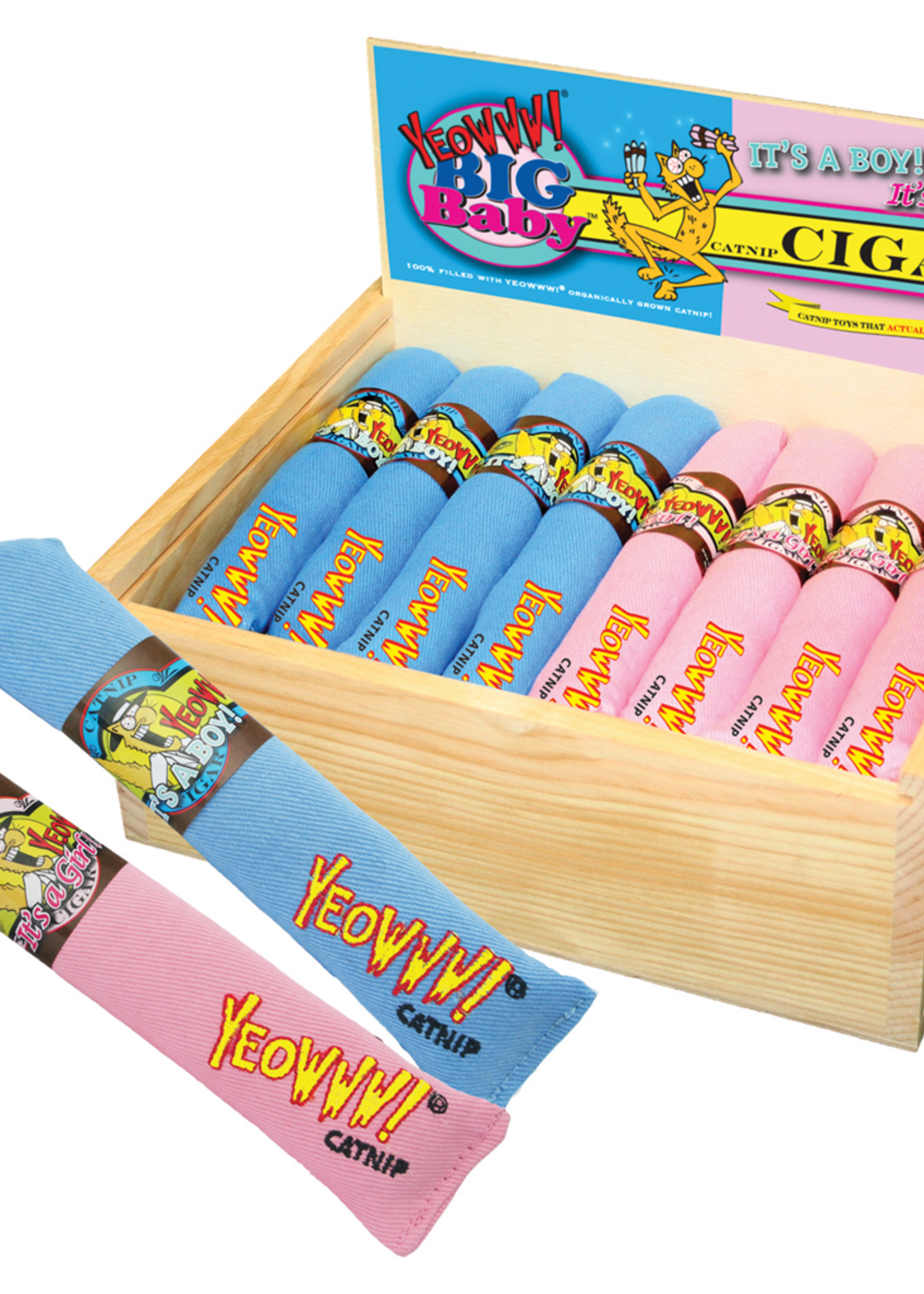 Yeowww! Yeowww! Cigar Box 24 st Big Baby