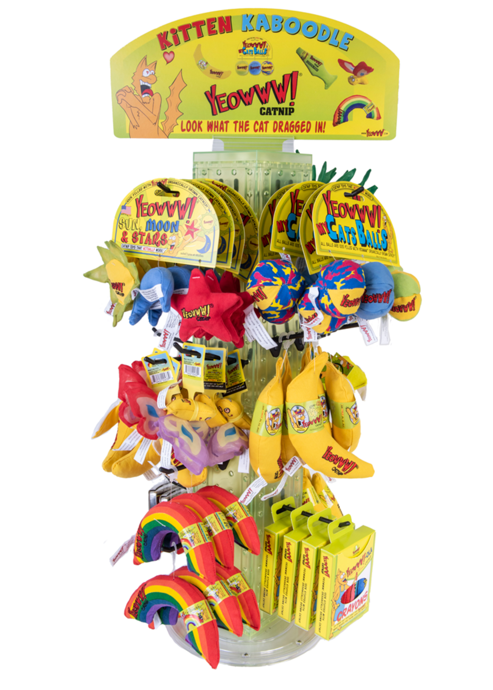 Yeowww! Yeowww! Kitten Kaboodle Display 72 st