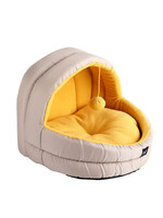 Minus One Minus One Hideaway Cat Cave Yellow