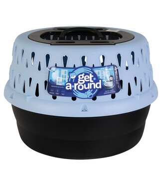 Petmate Petmate Get-A-Round Kennel For Cats Blue