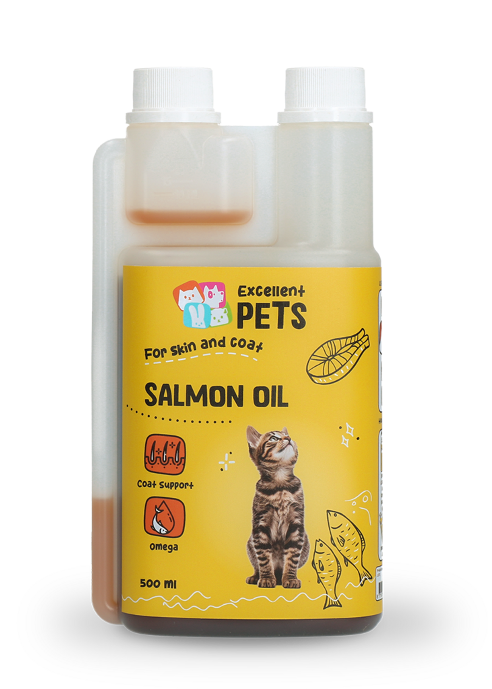 Excellent Pets Excellent Pets Cat Salmon Oil 500 ml