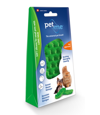 Pet + Me Pet+Me Cat Hair Brush Lang haar Groen