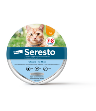 Seresto Seresto vlooien- en tekenband voor katten (1,25 g + 0,56 g)