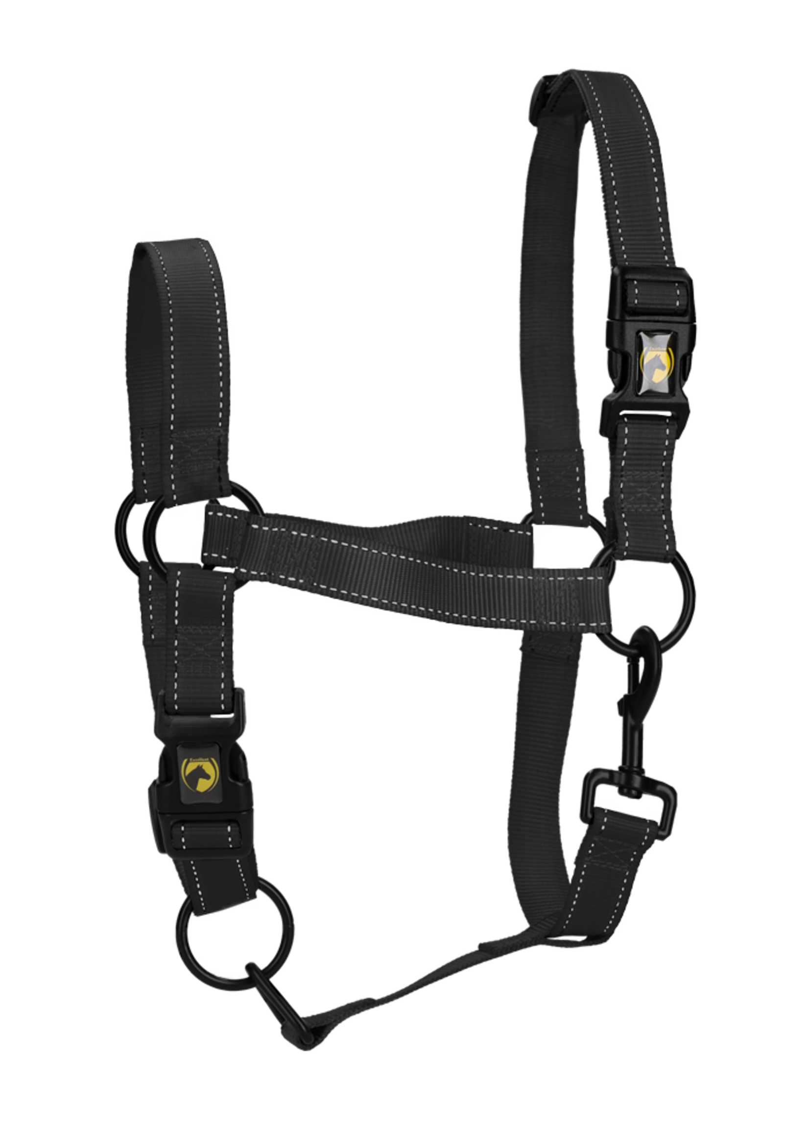 Excellent Excellent Premium Halster Zwart XS