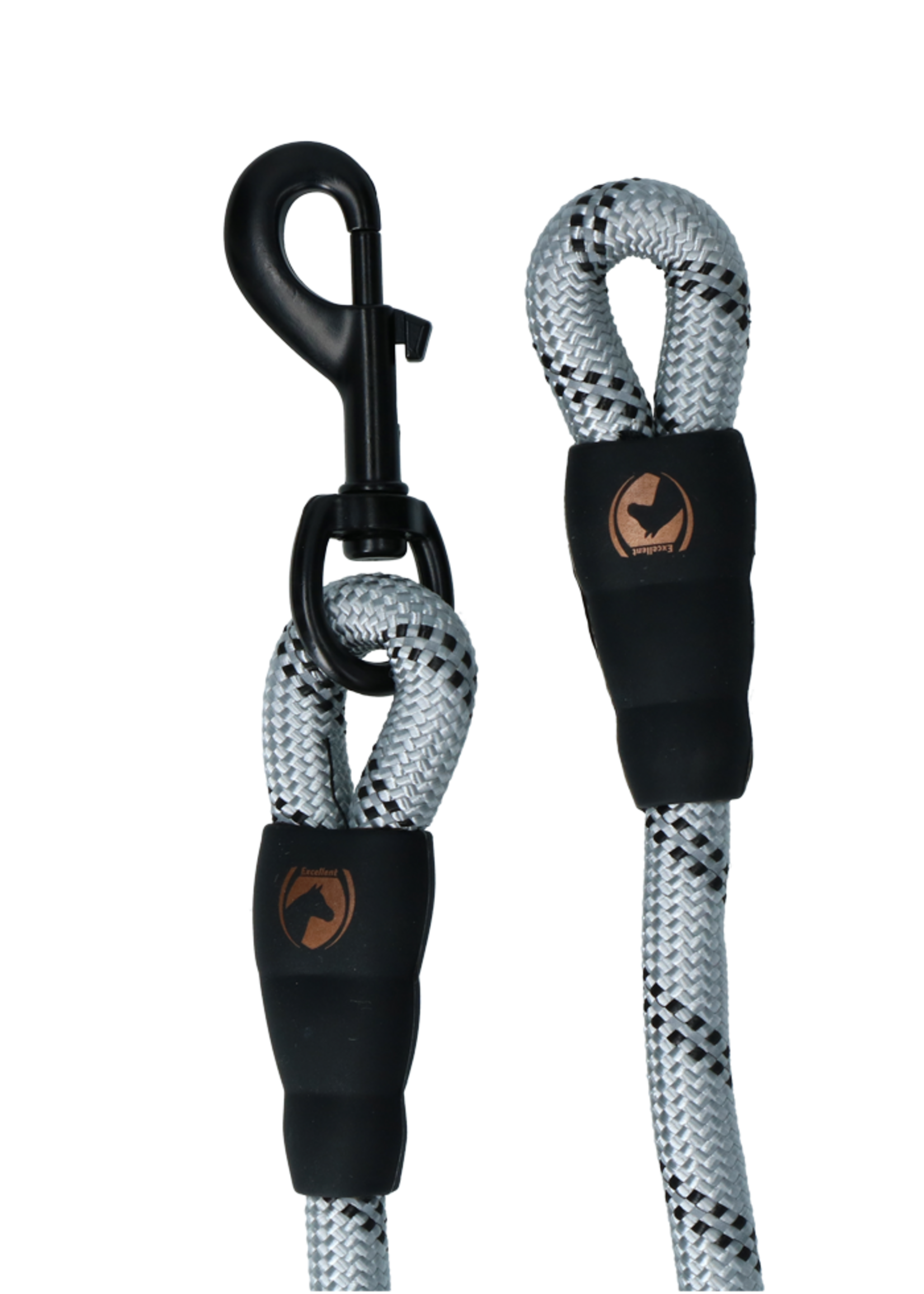 Excellent Halstertouw Exclusive Reflective Grijs