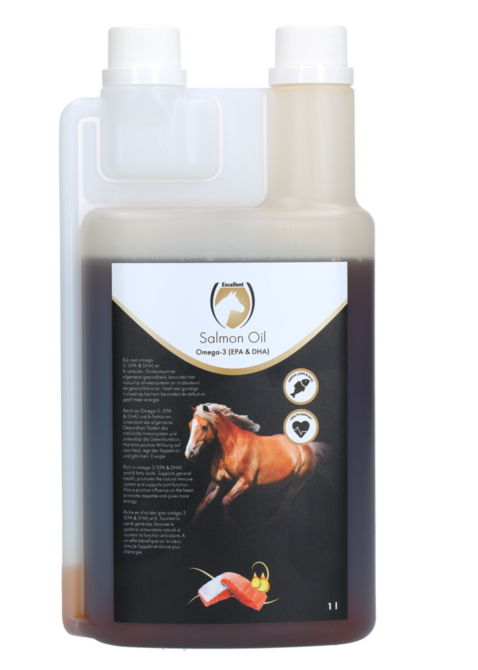 Excellent Horse Excellent Horse Salmon Oil 1 l