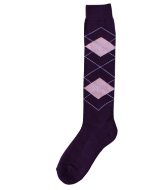 Merkloos Kniekous RE paars/roze 43-46
