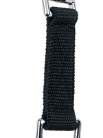 Merkloos Longeerlijn lux zwart met muskuton