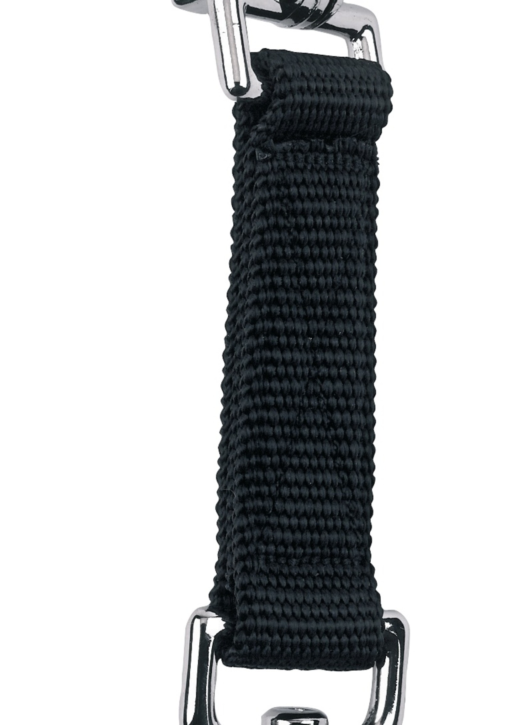 Merkloos Longeerlijn lux zwart met muskuton