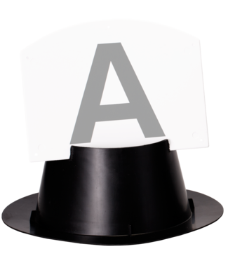 Vplast Show Jump houder voor letters en cijfers