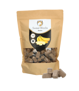 Excellent Horse Excellent Horse Sweet Blocks Banana 1 kg