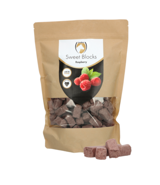 Excellent Horse Excellent Horse Sweet Blocks Raspberry 1 kg