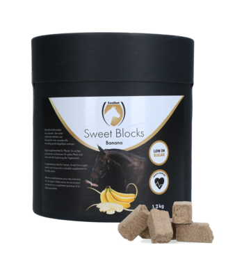Excellent Horse Excellent Horse Sweet Blocks Banana 1,2 kg