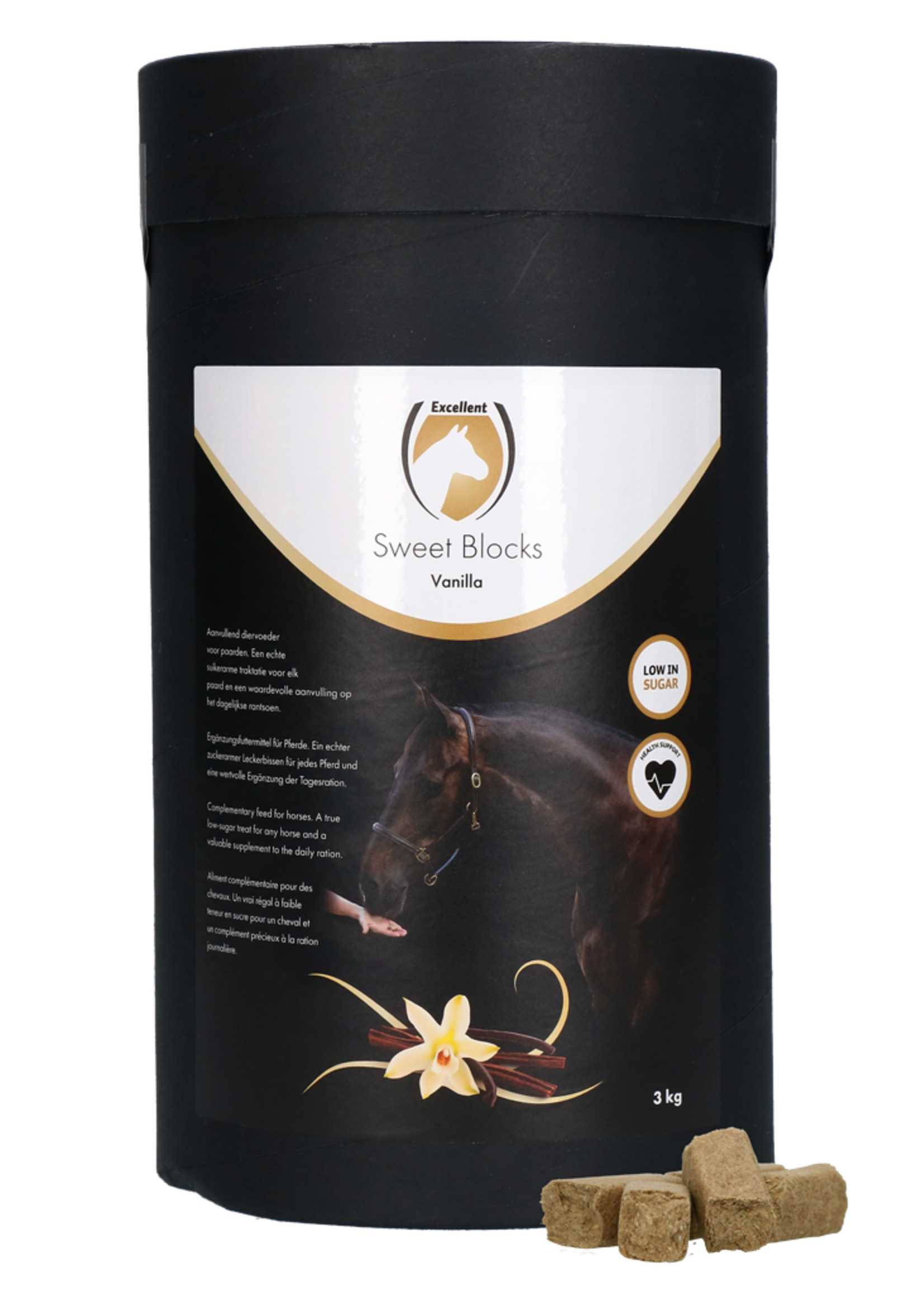 Excellent Horse Excellent Horse Sweet Blocks Vanilla 3 kg