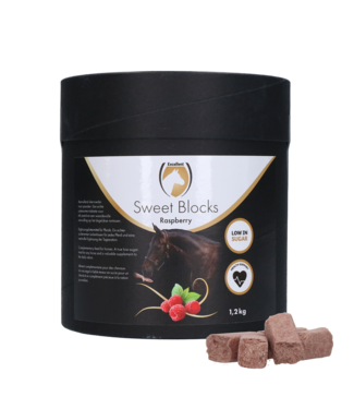 Excellent Horse Excellent Horse Sweet Blocks Raspberry 1,2 kg