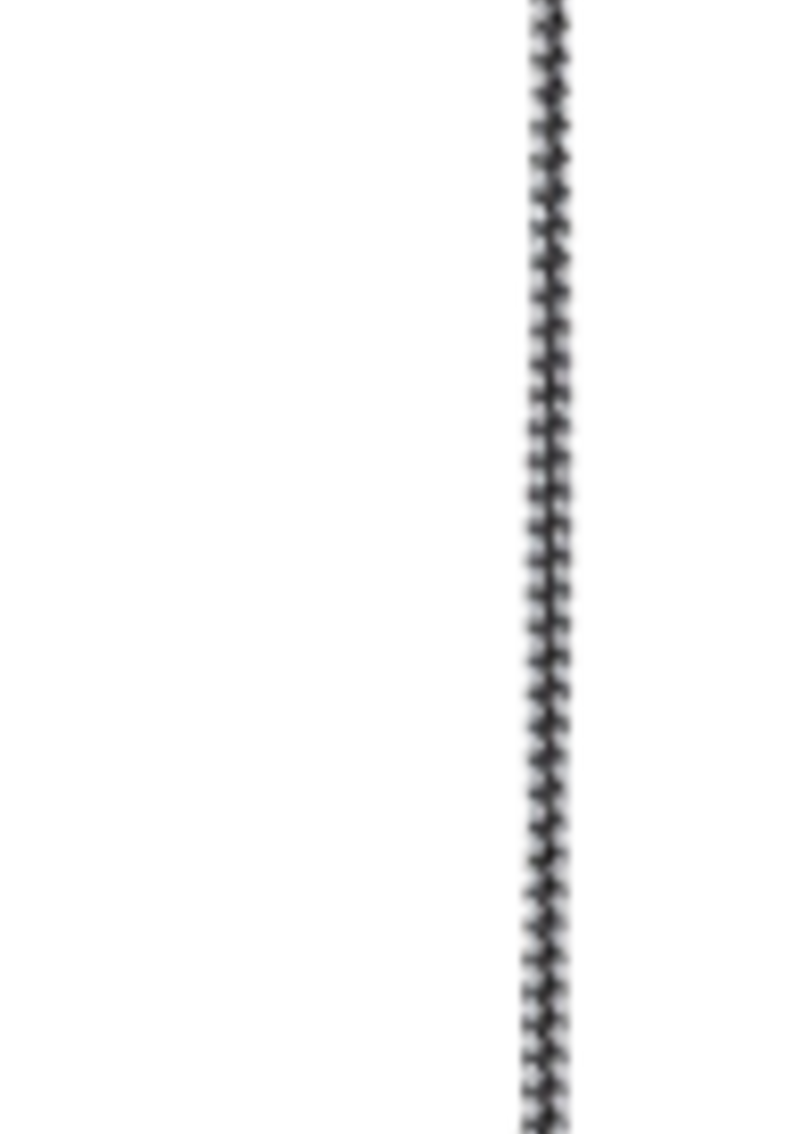 Merkloos Rijzweep fiber 90cm zwart