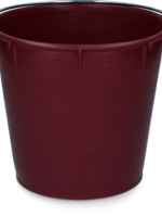 Vplast Emmer 7 l met beugel Bordeaux rood