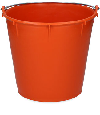 Vplast Emmer 7 l met beugel Oranje