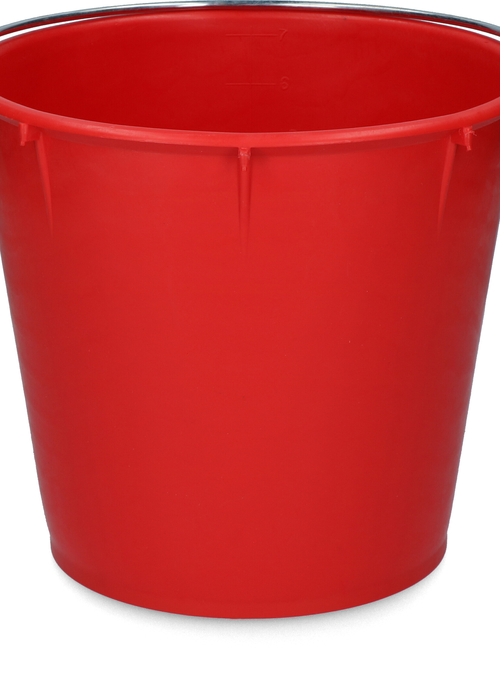 Vplast Emmer 7 l met beugel Rood