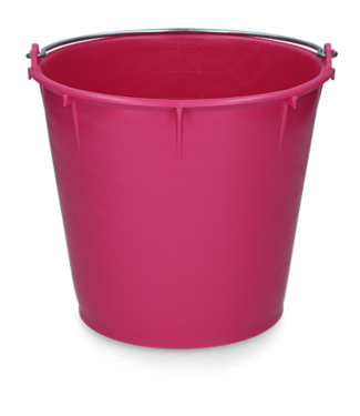Vplast Emmer 7 l met beugel Roze