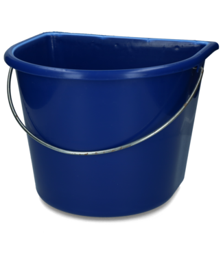 Vplast Emmer met vlakke kant 15 l Blauw