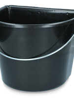 Vplast Emmer met vlakke kant 15 l Zwart