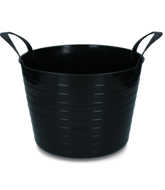 Vplast Emmer V-Trug Flexi 40 l Zwart