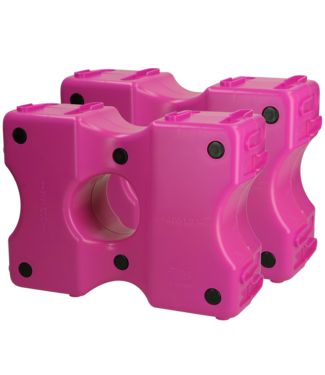 Vplast Vplast Cavaletti Hindernisblokken 2 st Roze