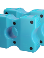 Vplast Vplast Cavaletti Hindernisblokken 2 st Blauw