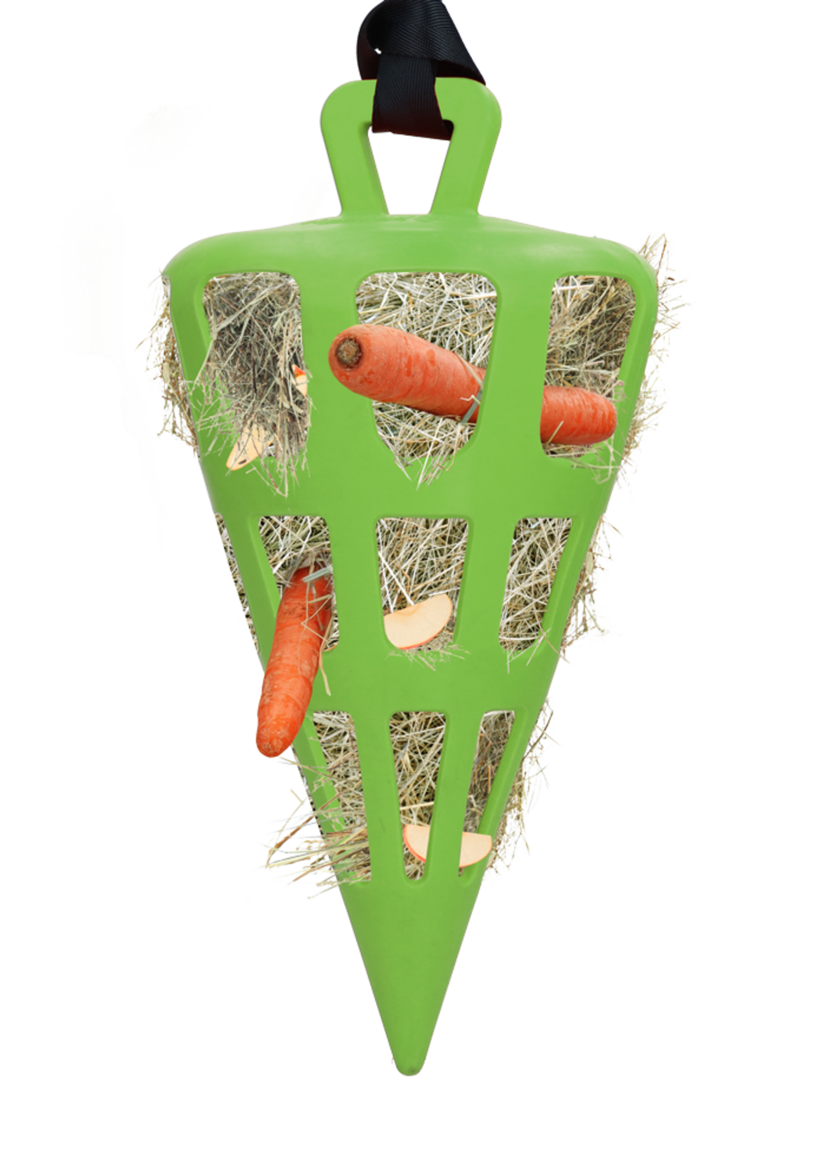 Hay Slow Feeder Hay Slow Feeder Fun & Flex Carrot Groen