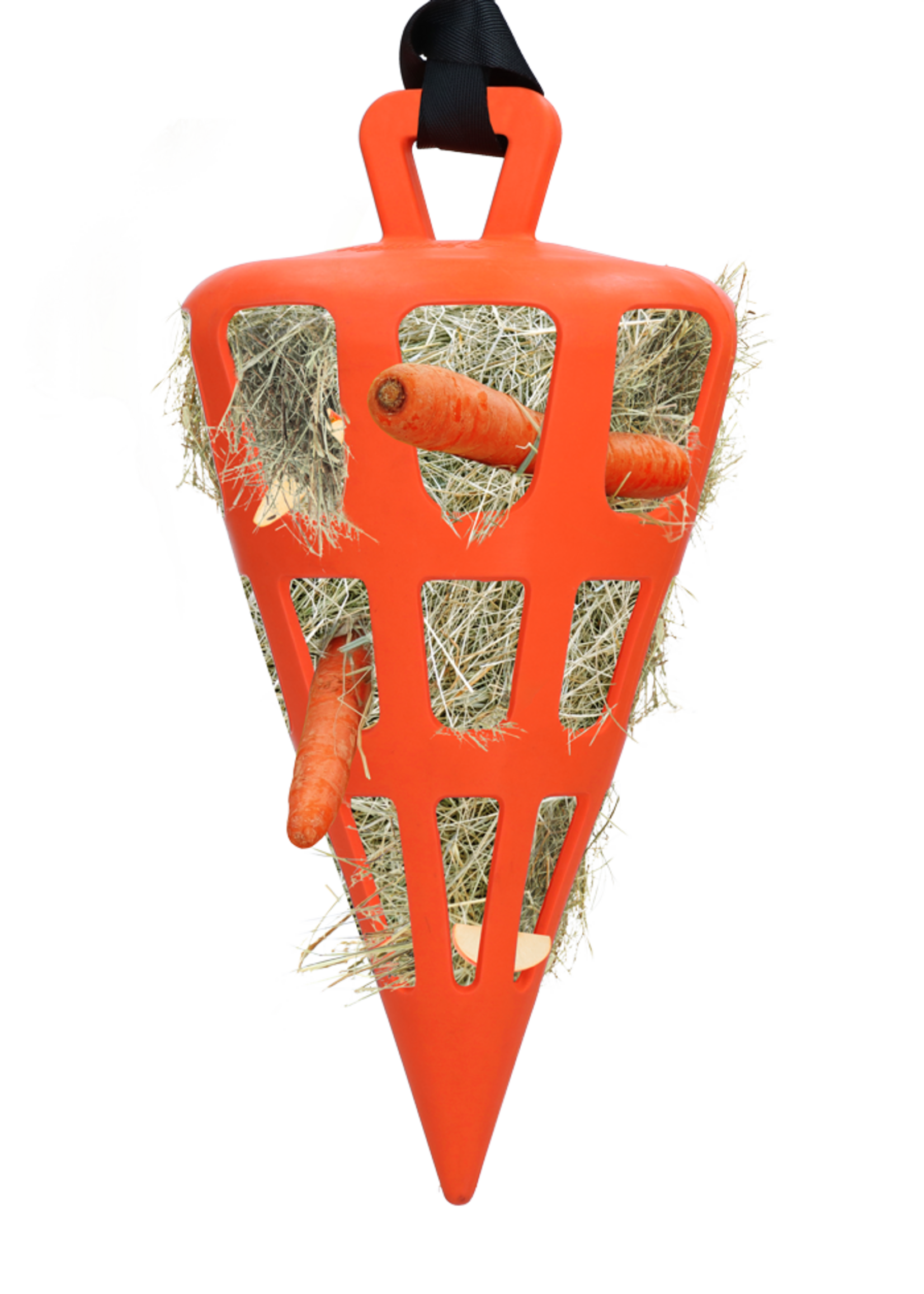 Hay Slow Feeder Hay Slow Feeder Fun & Flex Carrot Oranje