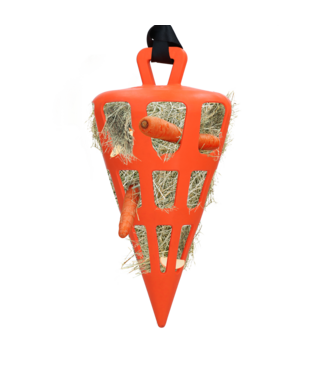Hay Slow Feeder Hay Slow Feeder Fun & Flex Carrot Oranje