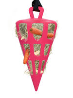 Hay Slow Feeder Hay Slow Feeder Fun & Flex Carrot Roze