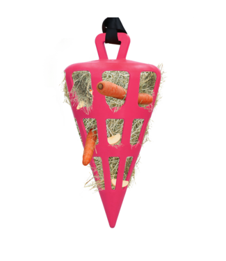 Hay Slow Feeder Hay Slow Feeder Fun & Flex Carrot Roze