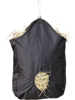 Merkloos Hooizak zwart 65x50 cm