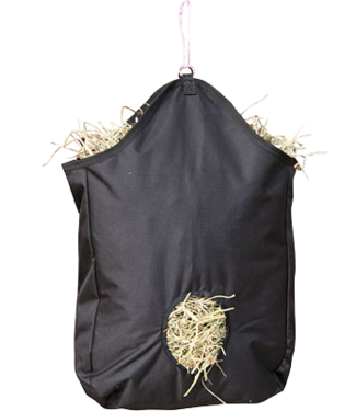 Merkloos Hooizak zwart 65x50 cm