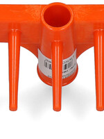 Merkloos Hooi- Grashark 60cm, 19 tands