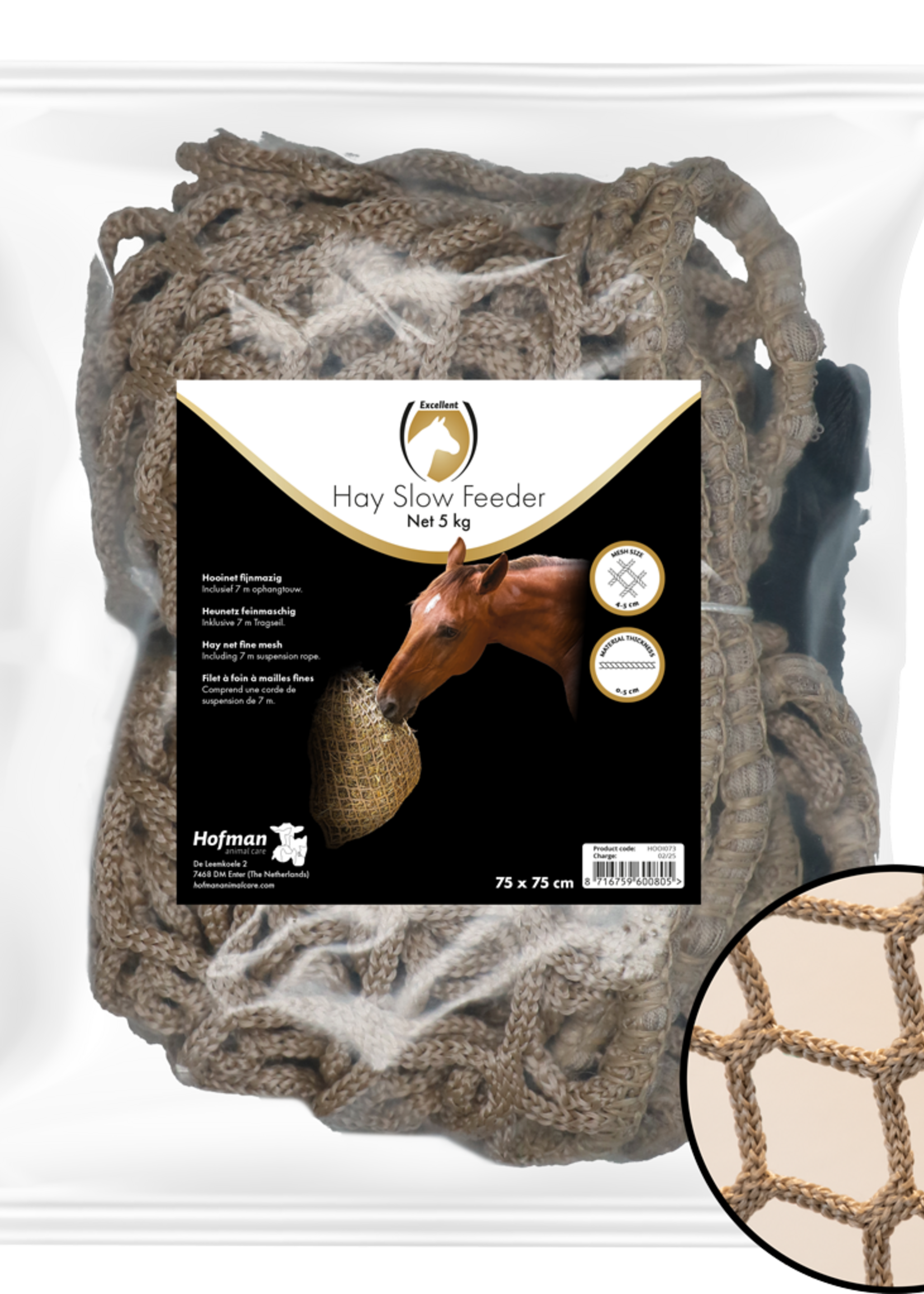 Hay Slow Feeder Hay Slow Feeder Net 5 kg (45 mm)