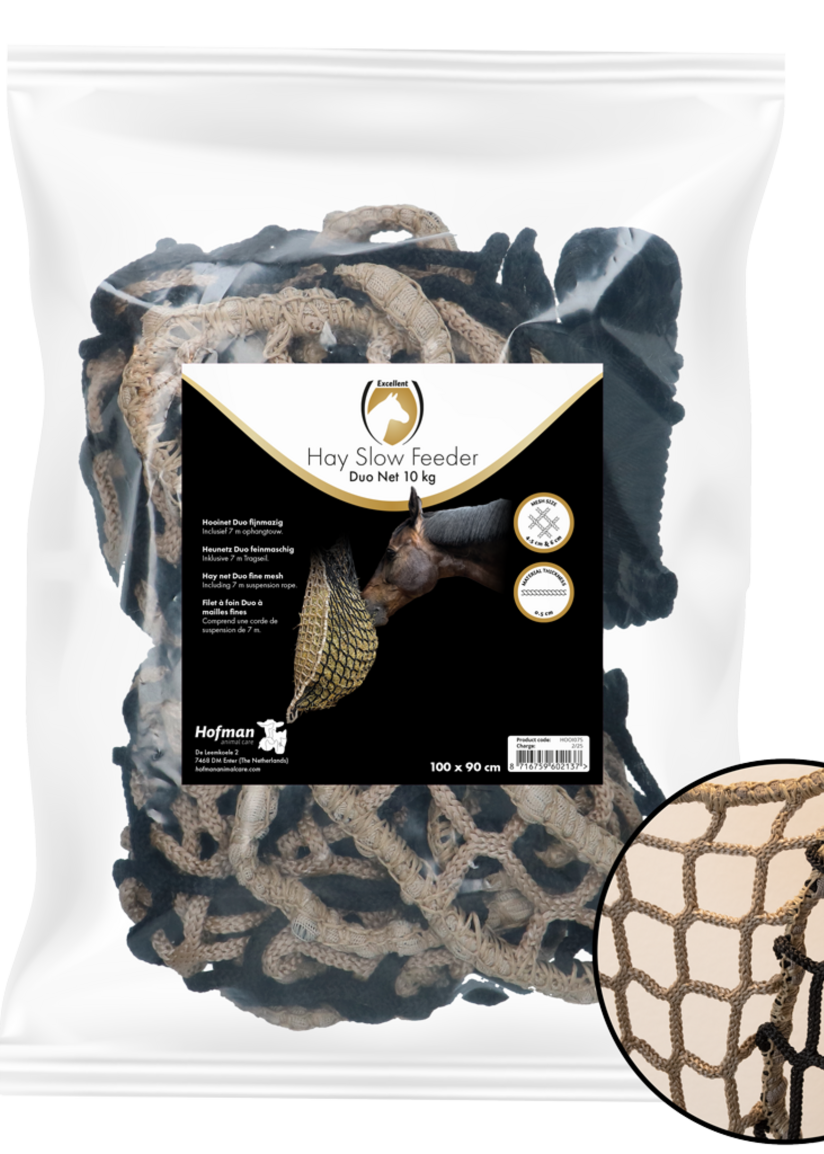 Hay Slow Feeder Hay Slow Feeder Net 10 kg (60/45 mm)
