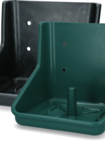 Merkloos Liksteenhouder kunststof Robu 10 kg liksteen Zwart