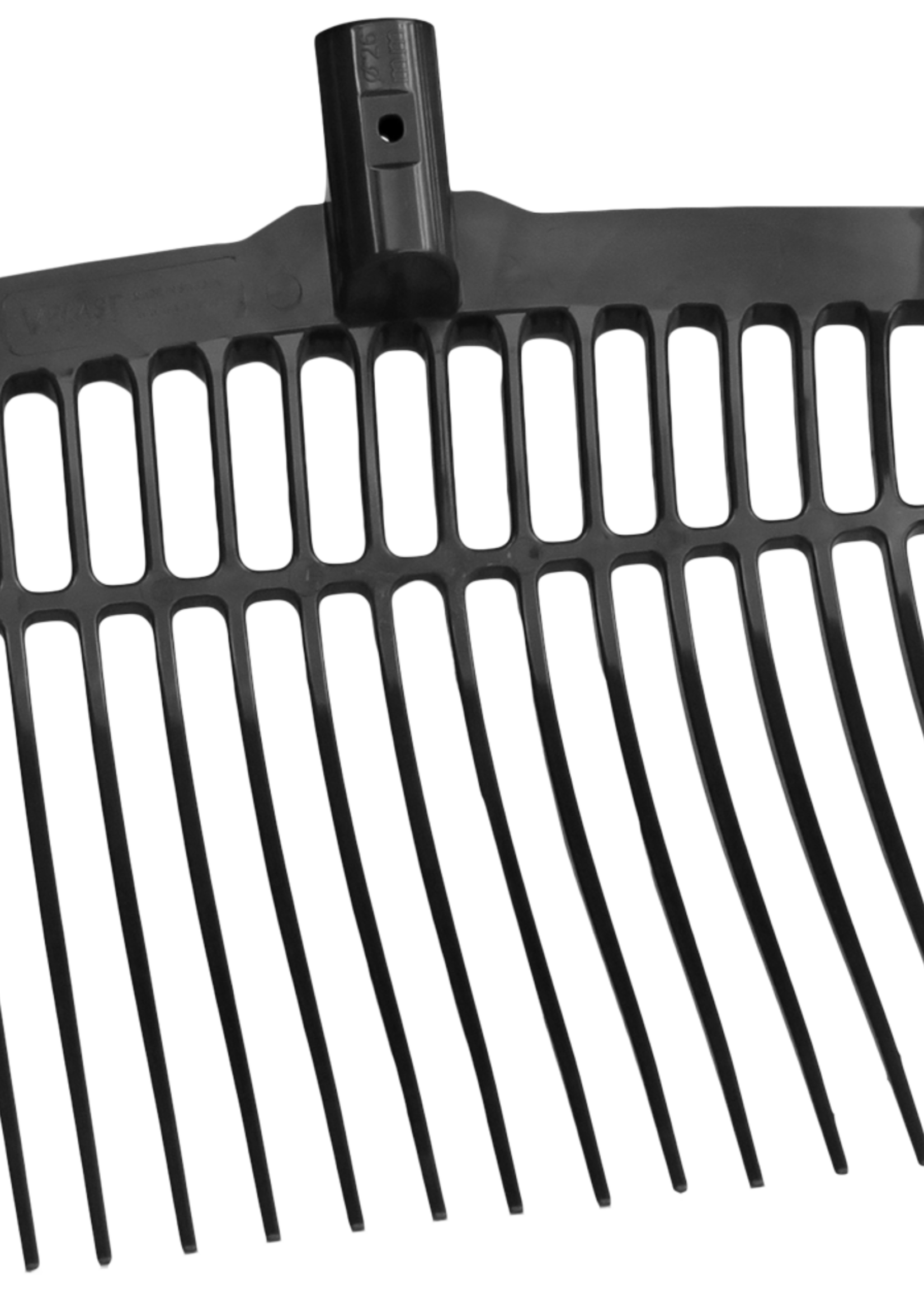 Vplast Mestvork zonder steel Zwart