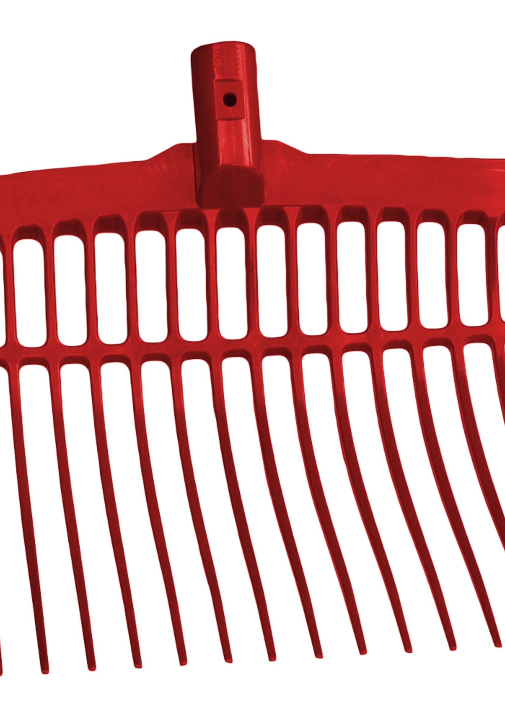 Vplast Mestvork zonder steel Rood