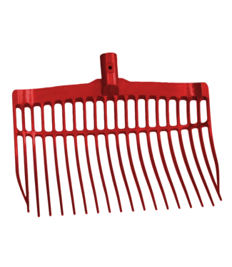 Vplast Mestvork zonder steel Rood