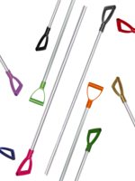 Vplast Mestvork steel 115 cm Rood