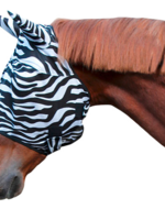 Merkloos Vliegenmasker Zebra Pony