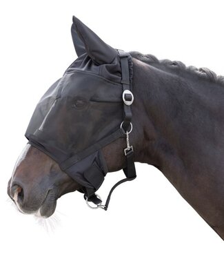 Merkloos Halster met geïntegreerd vliegenmasker Pony