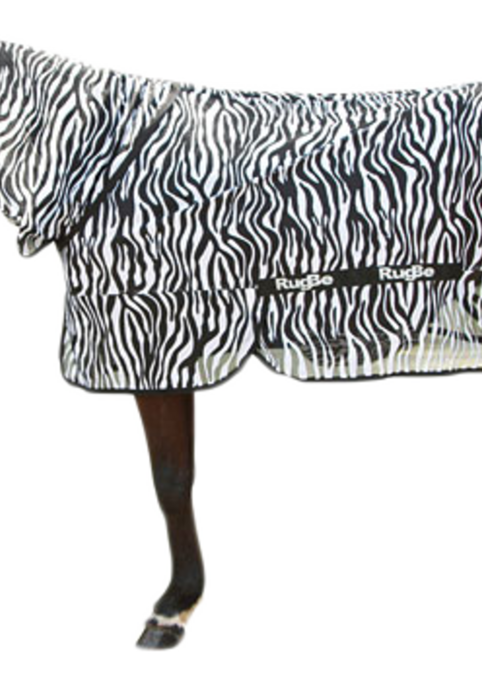 Merkloos Vliegendeken Zebra incl. nekdeel 195cm