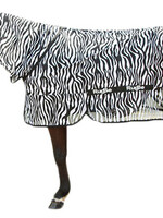 Merkloos Vliegendeken Zebra incl. nekdeel 205 cm